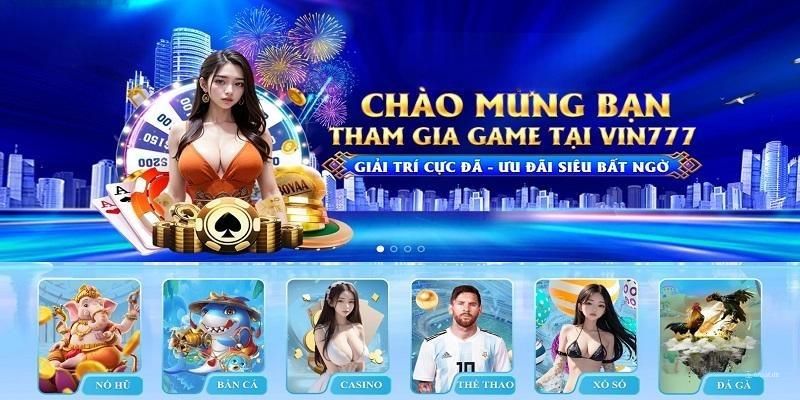 Đăng ký tài khoản để tham gia các tựa game hấp dẫn tại Vin777