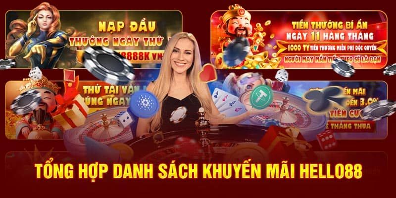 Tổng hợp danh sách ưu đãi hoàn trả cực khủng 